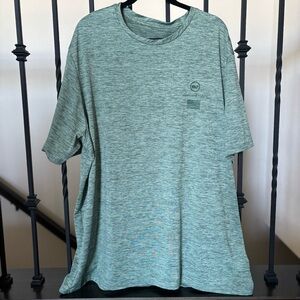 Vineyard Vines American Flag Graphic Performance T-shirt Men’s XXL Heather Green